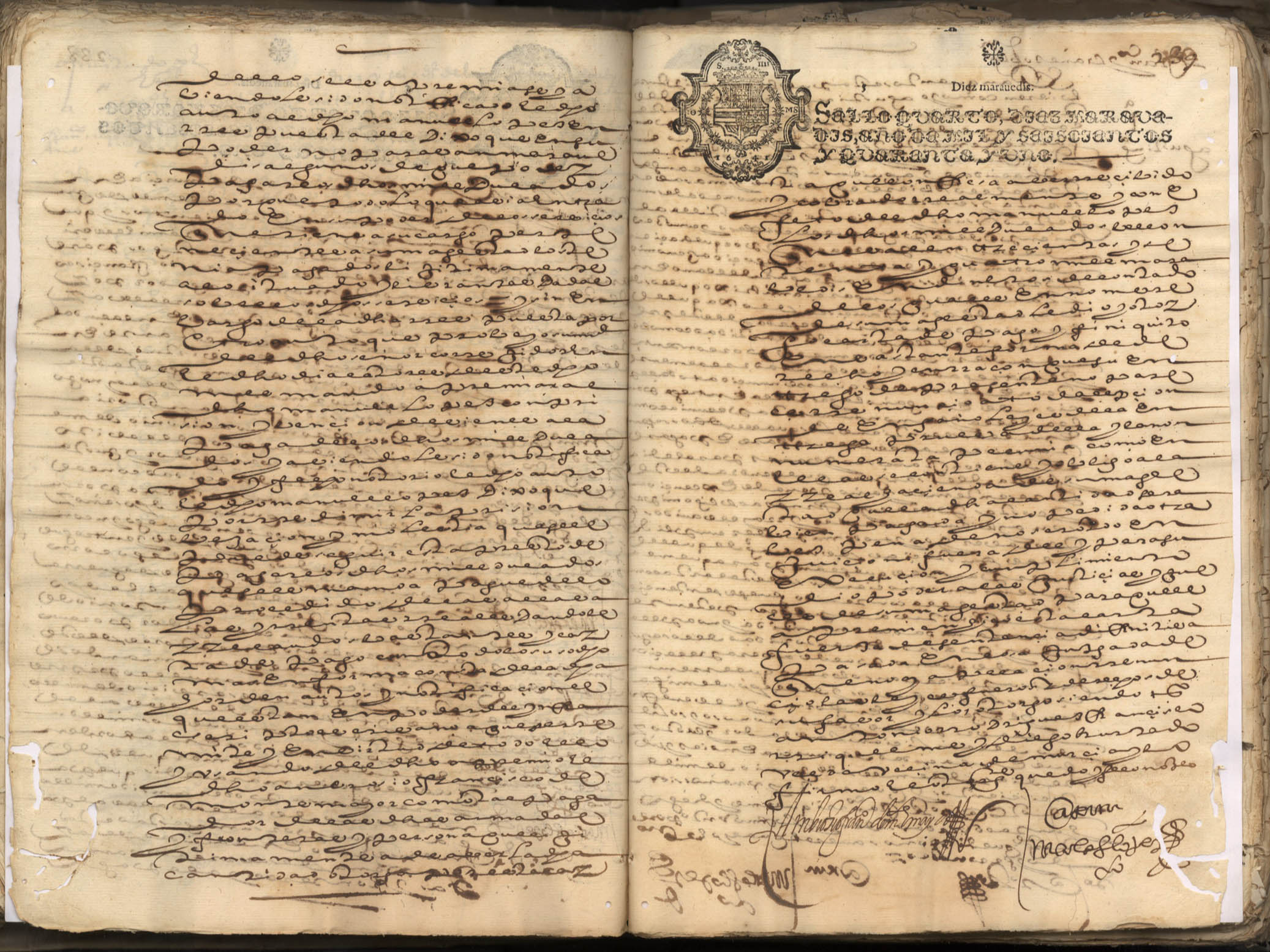 Registro de José Albornoz, Murcia de 1641.